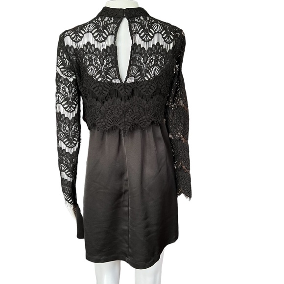 BCBGeneration - Womens Lace Overlay Mini Dress Sz. XS - Picture 4 of 12